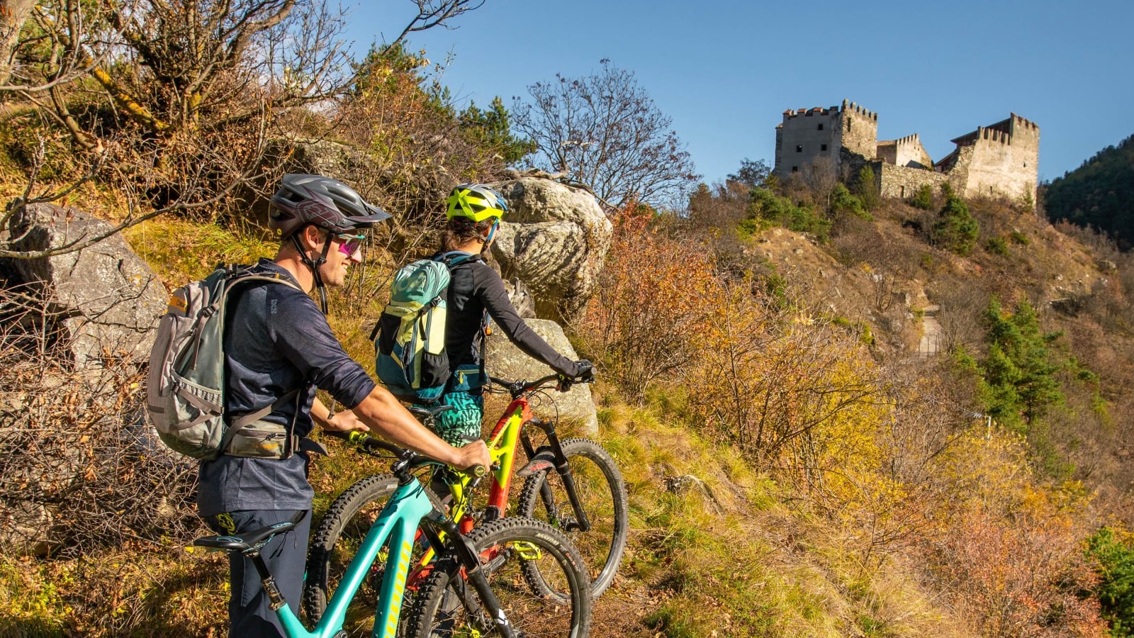 Moutainbiken in Latsch-Vischgau-Südtirol